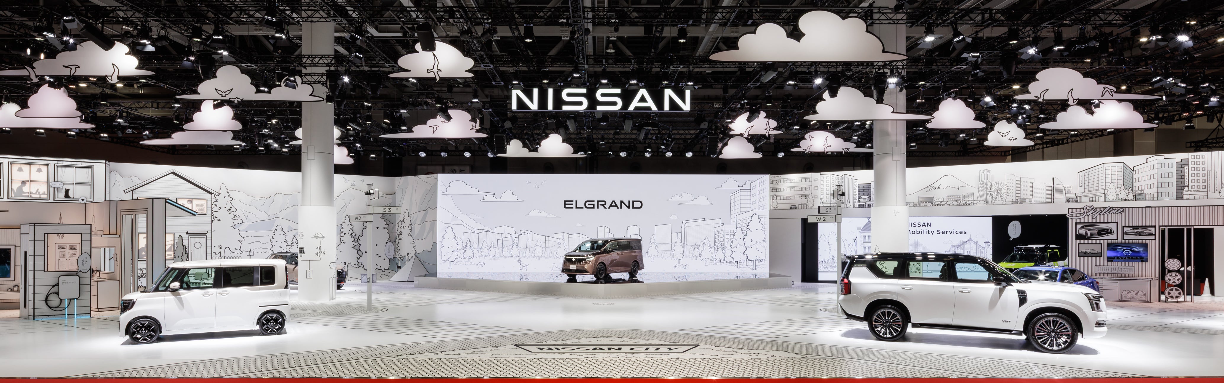 Japan Mobility Show 2025 Nissan Booth | 実績紹介 | 株式会社乃村工藝社